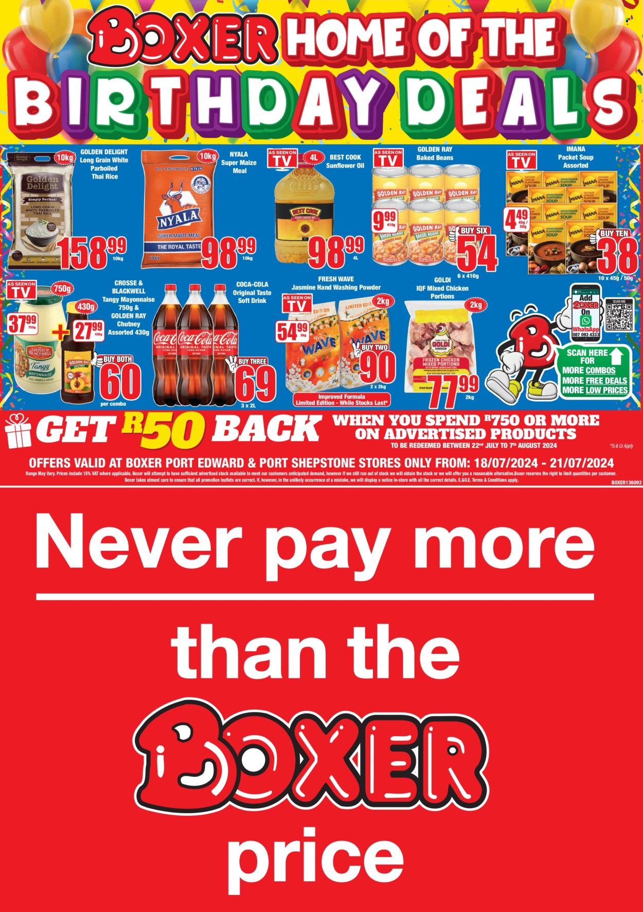 Boxer specials - 18/07/2024 - 21/07/2024. Page 1