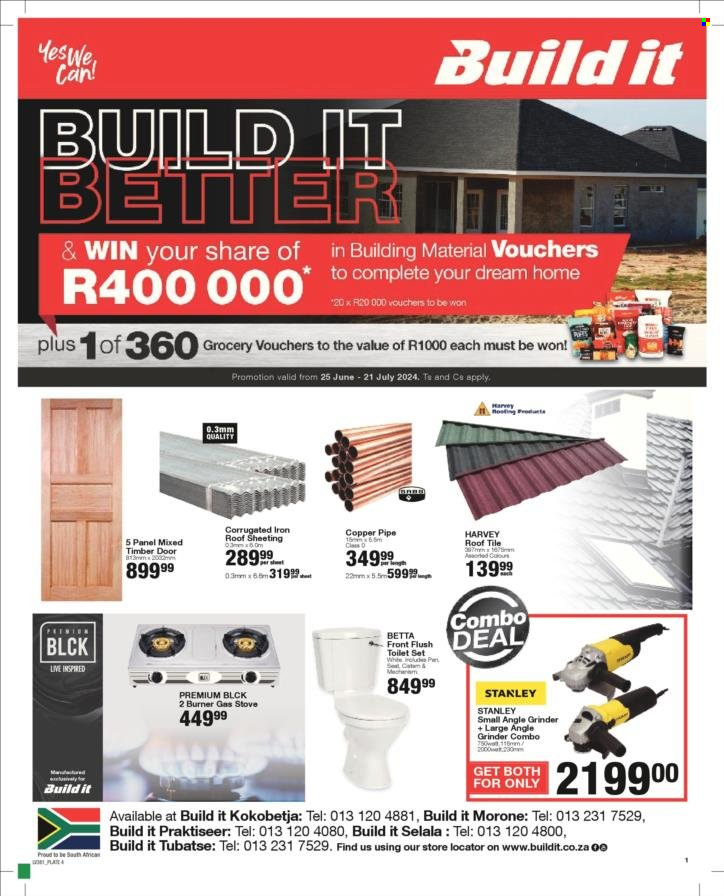 Build It specials - 25/06/2024 - 21/07/2024. Page 1