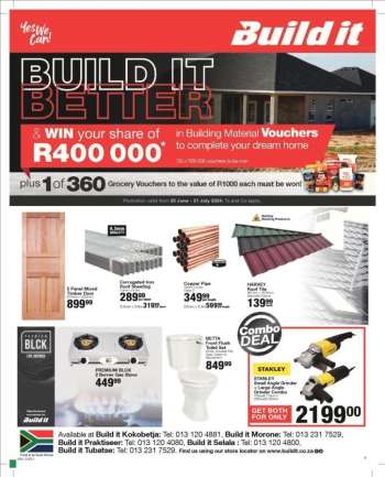 Build It catalogue  - 25/06/2024 - 21/07/2024.