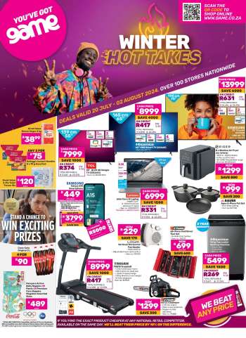 Game catalogue  - 20/07/2024 - 02/08/2024.