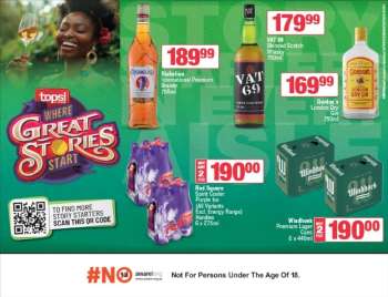 TOPS at SPAR catalogue  - 18/07/2024 - 21/07/2024.