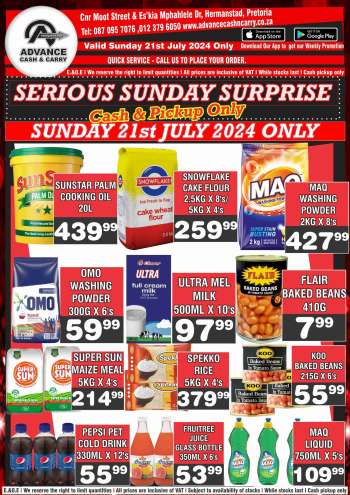 Advance Cash & Carry catalogue  - 21/07/2024 - 21/07/2024.