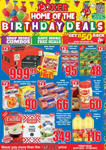 Boxer catalogue  - 22/07/2024 - 07/08/2024.