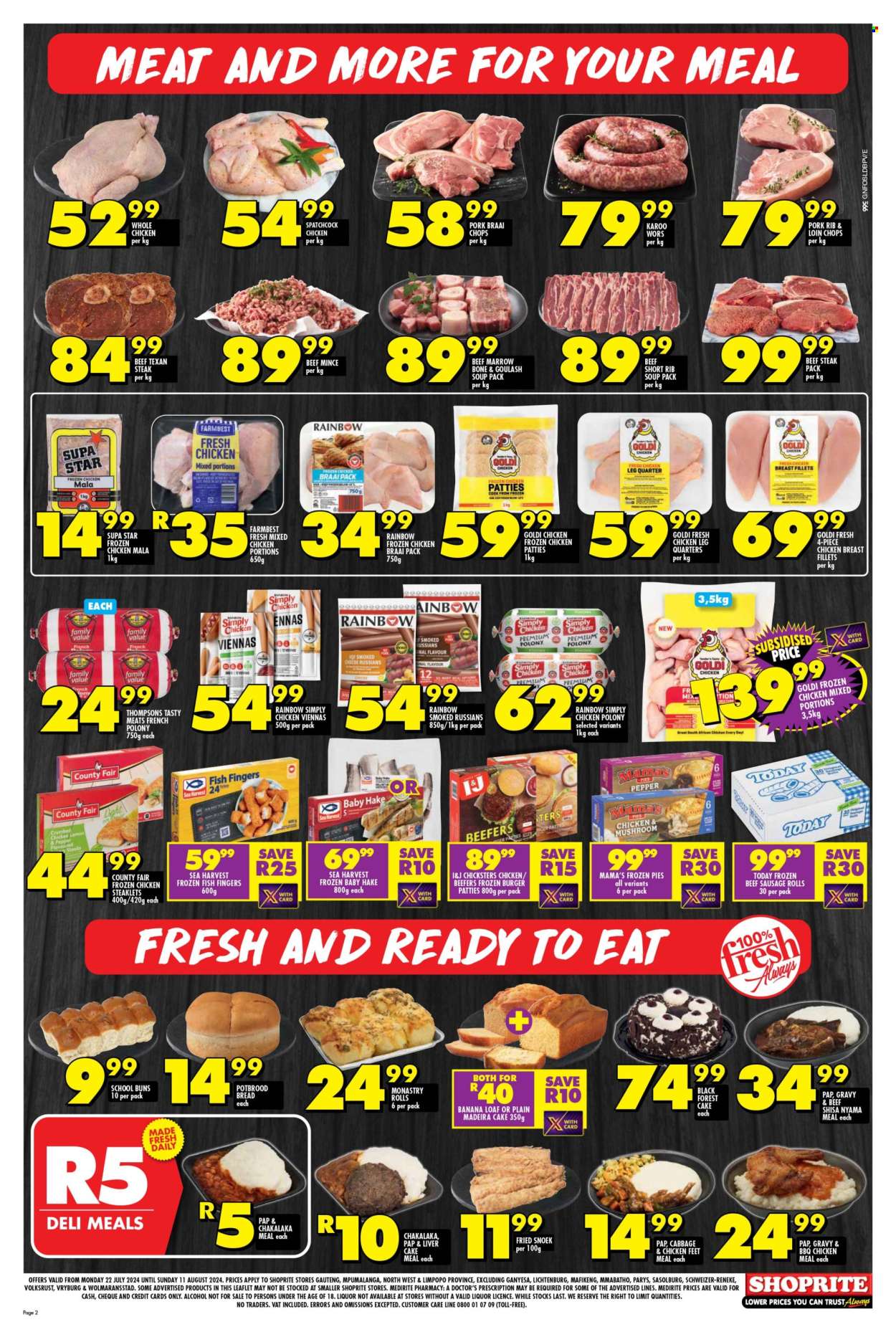 Shoprite specials - 22/07/2024 - 11/08/2024. Page 2