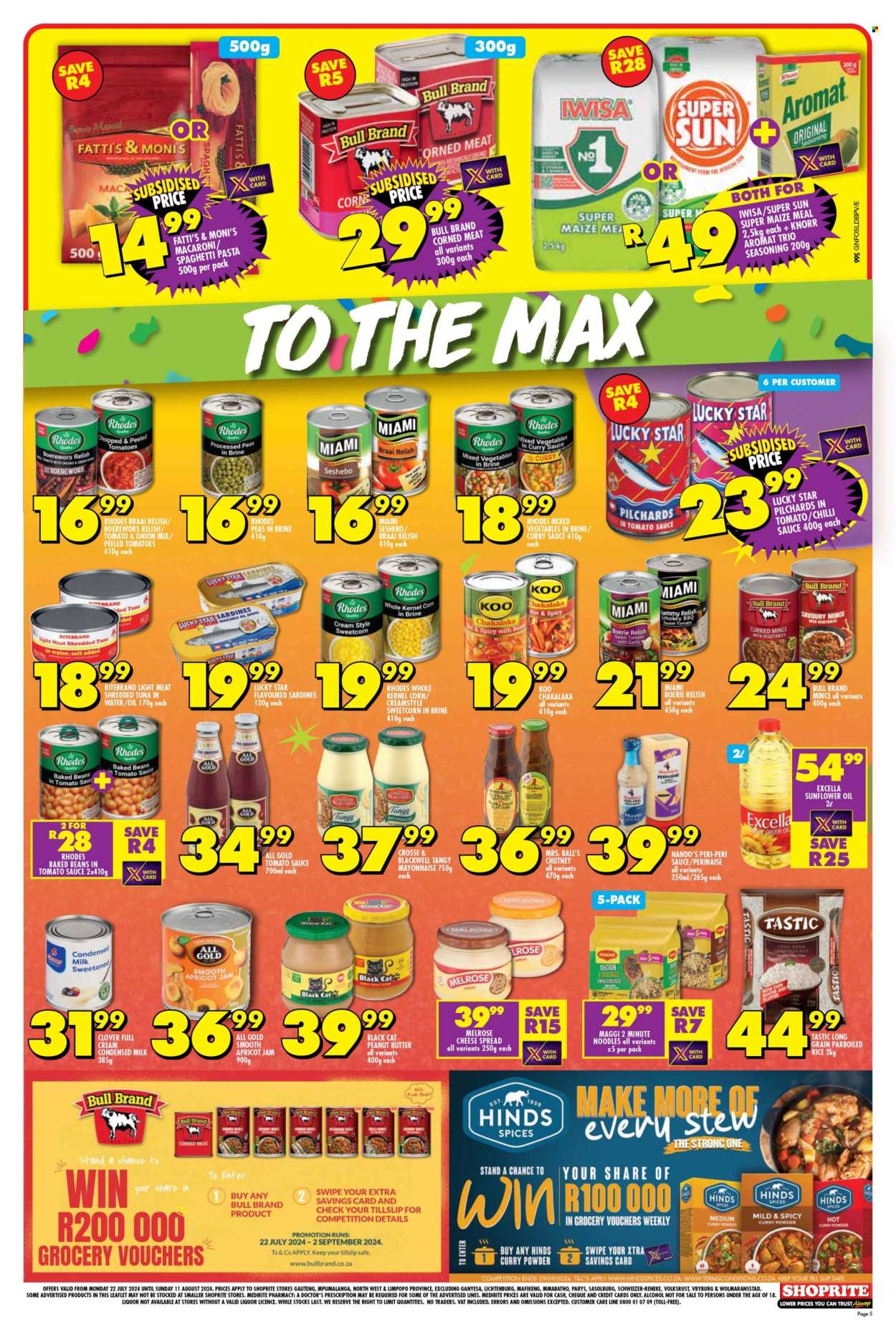 Shoprite specials - 22/07/2024 - 11/08/2024. Page 5