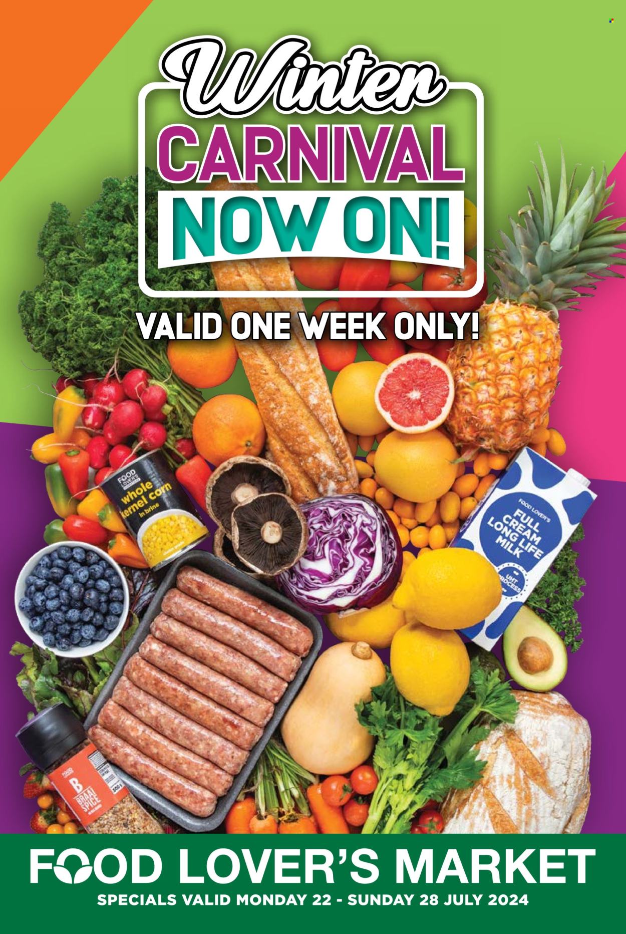 Food Lover's Market specials - 22/07/2024 - 28/07/2024. Page 1