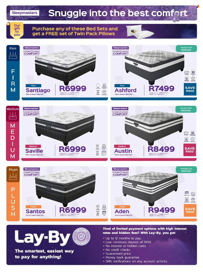 Sleepmasters specials - 22/07/2024 - 18/08/2024. Page 2