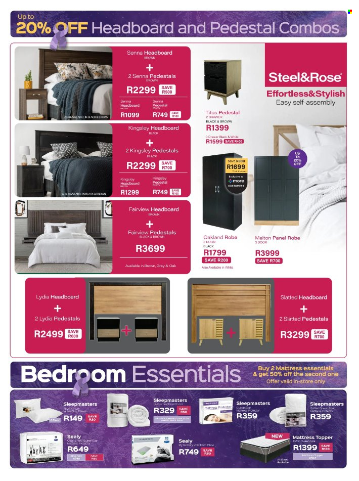 Sleepmasters specials - 22/07/2024 - 18/08/2024. Page 11