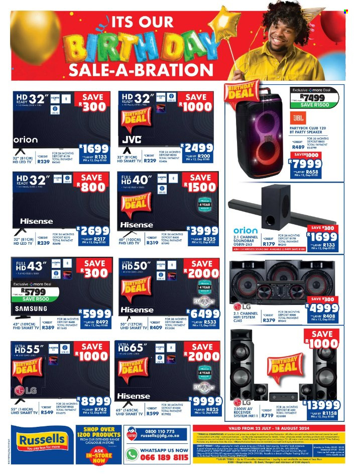 Russells specials - 22/07/2024 - 18/08/2024. Page 16