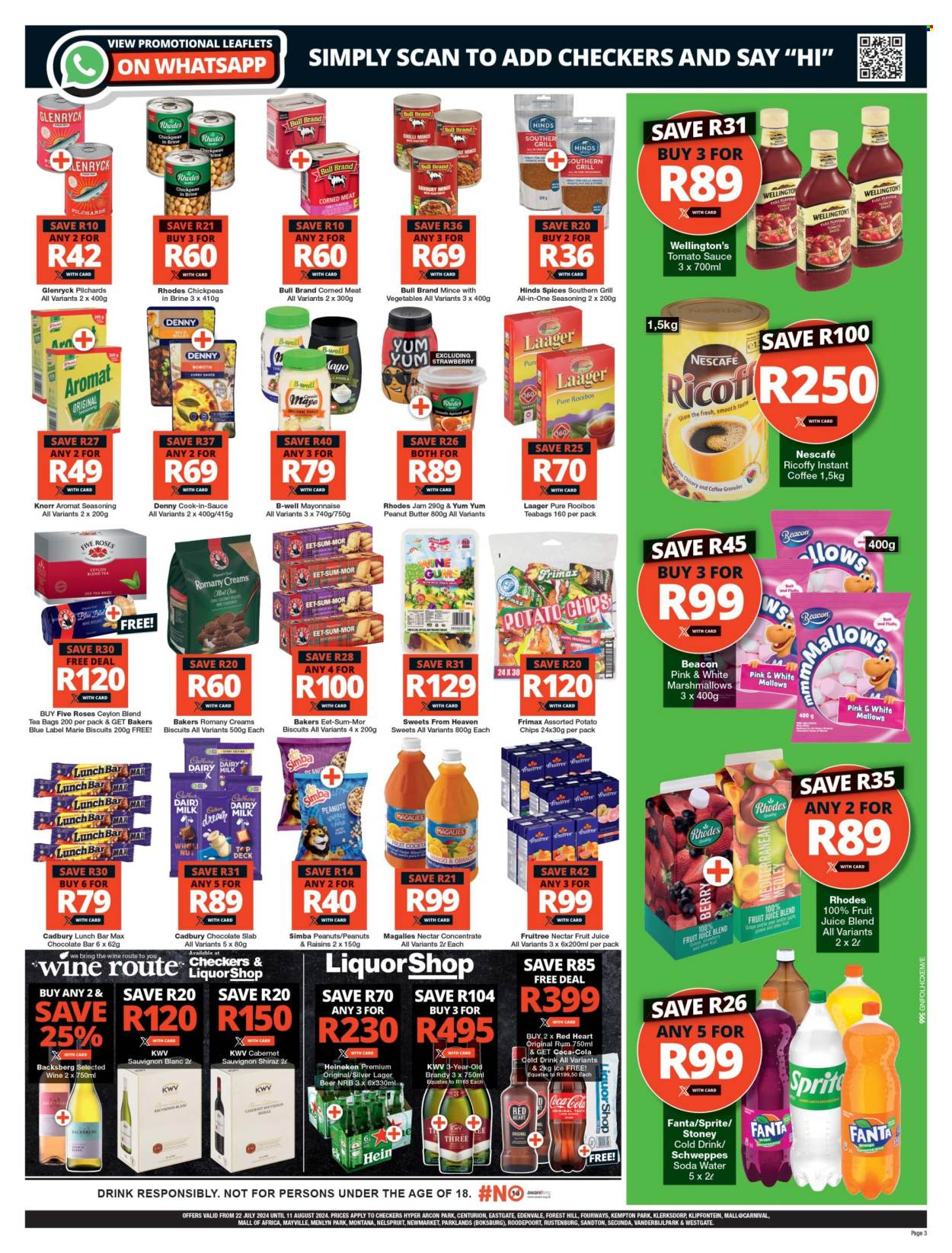 Checkers specials - 22/07/2024 - 11/08/2024. Page 3