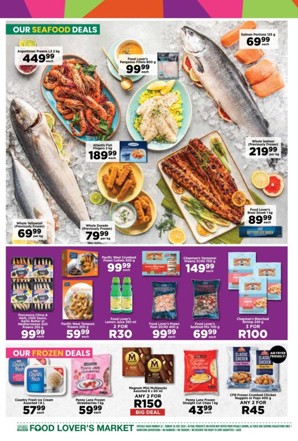 Food Lover's Market specials - 22/07/2024 - 28/07/2024. Page 4