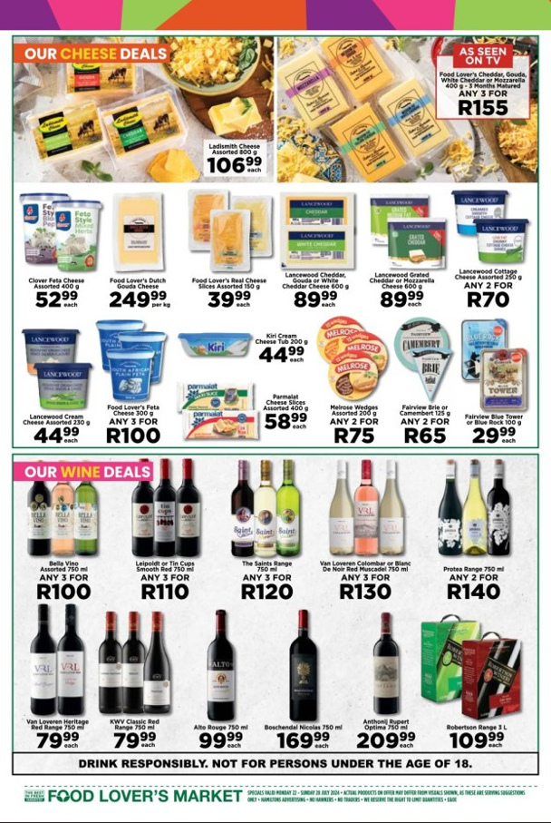 Food Lover's Market specials - 22/07/2024 - 28/07/2024. Page 12