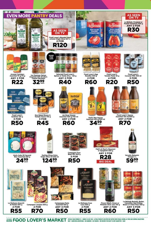 Food Lover's Market specials - 22/07/2024 - 28/07/2024. Page 14