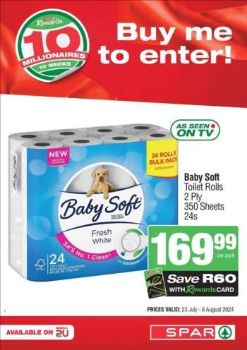 SPAR catalogue  - 23/07/2024 - 06/08/2024.