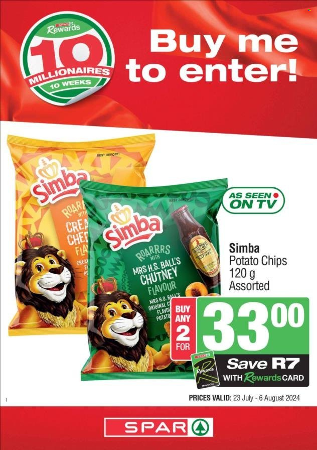 SPAR specials - 23/07/2024 - 06/08/2024. Page 12