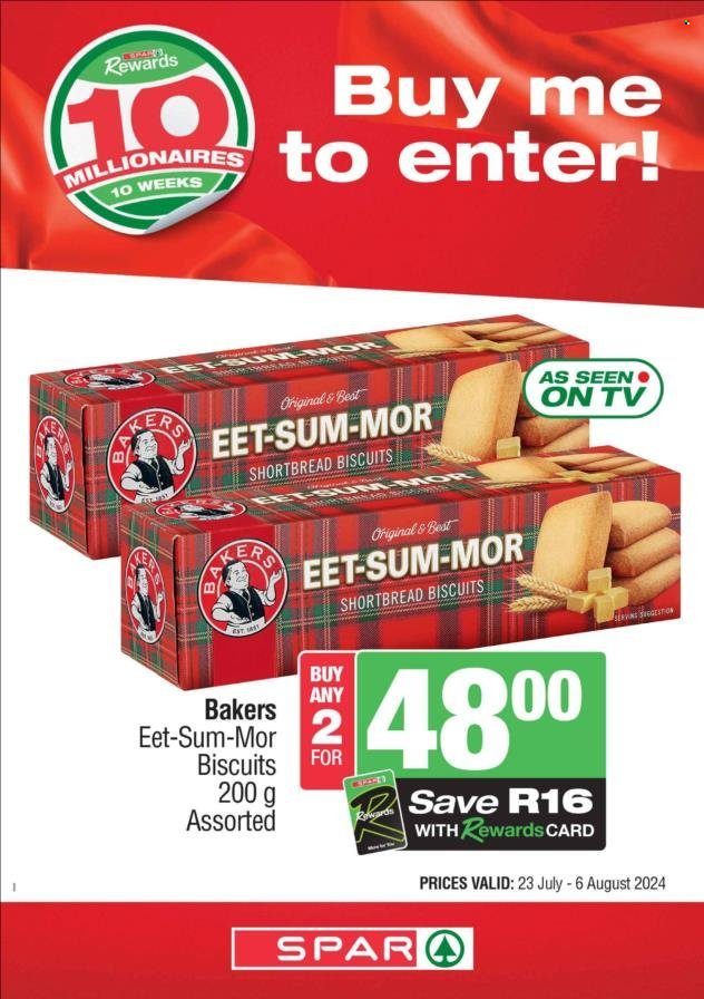 SPAR specials - 23/07/2024 - 06/08/2024. Page 15