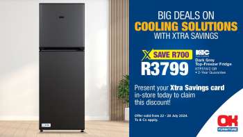 OK Furniture catalogue  - 22/07/2024 - 28/07/2024.