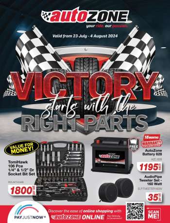 AutoZone catalogue  - 23/07/2024 - 04/08/2024.