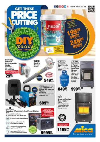 Mica catalogue  - 23/07/2024 - 04/08/2024.