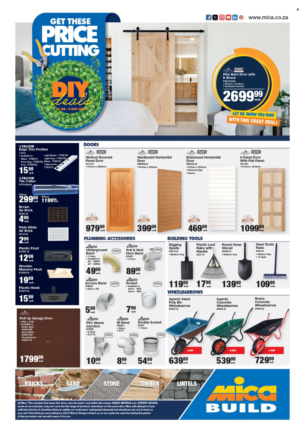 Mica specials - 23/07/2024 - 04/08/2024. Page 1