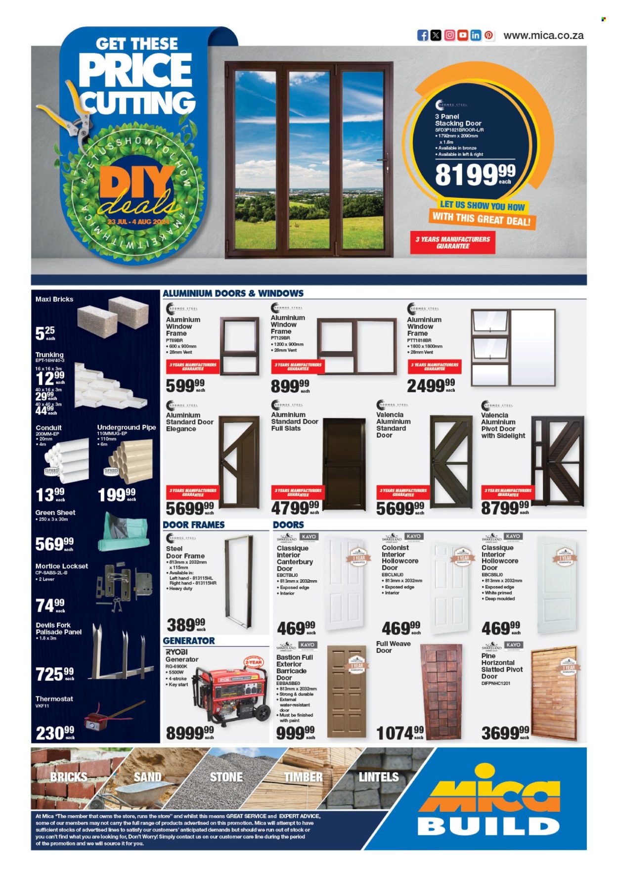 Mica specials - 23/07/2024 - 04/08/2024. Page 1