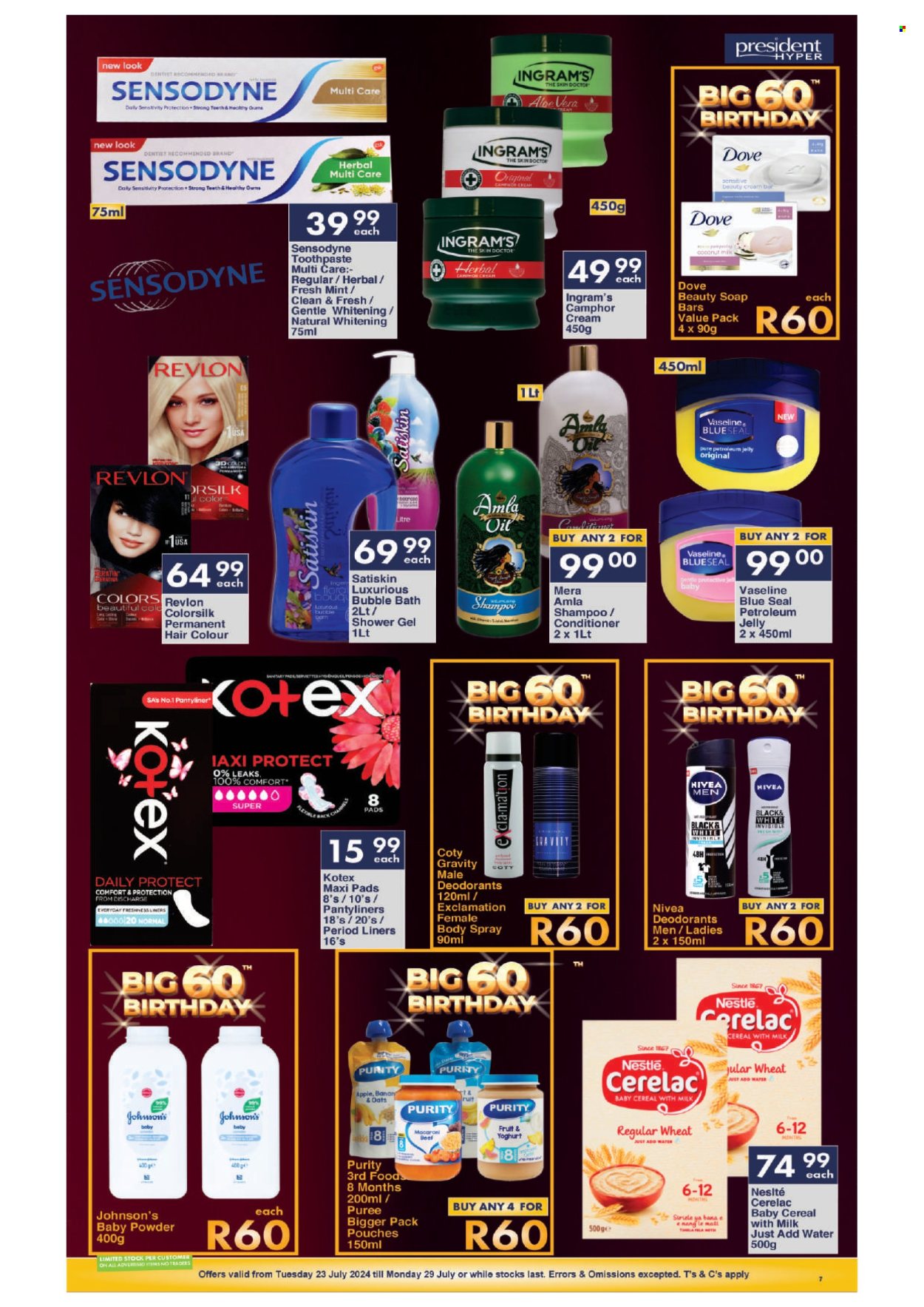 President Hyper specials - 23/07/2024 - 29/07/2024. Page 7