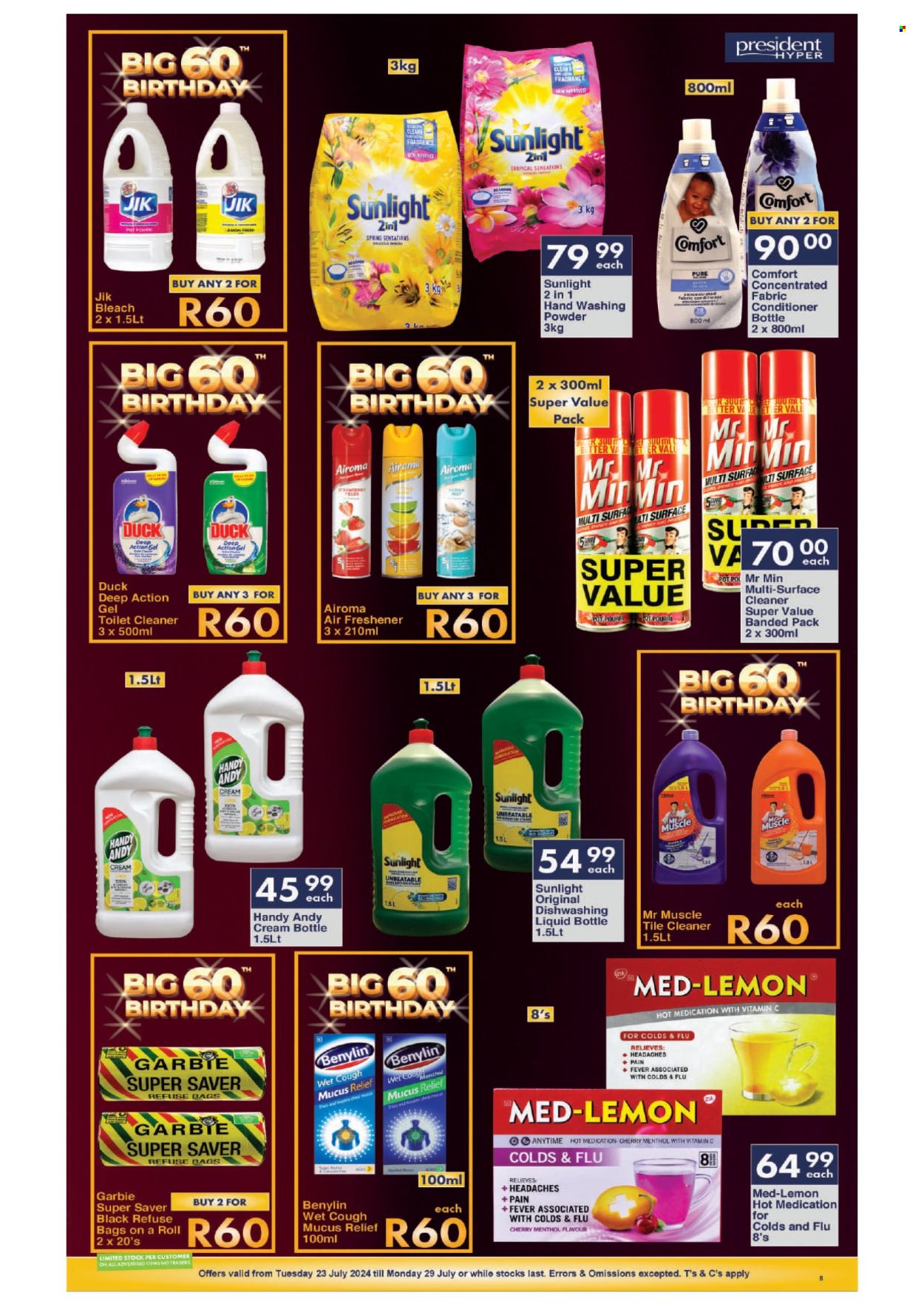 President Hyper specials - 23/07/2024 - 29/07/2024. Page 8