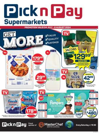 Pick n Pay catalogue  - 24/07/2024 - 06/08/2024.