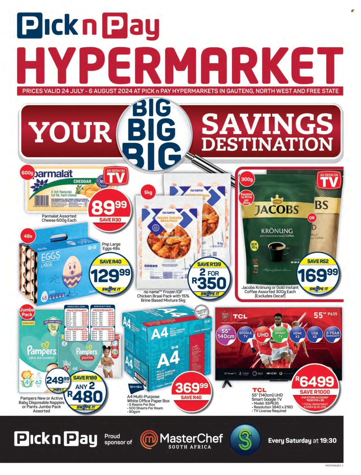 Pick n Pay Hypermarket specials - 24/07/2024 - 06/08/2024. Page 1