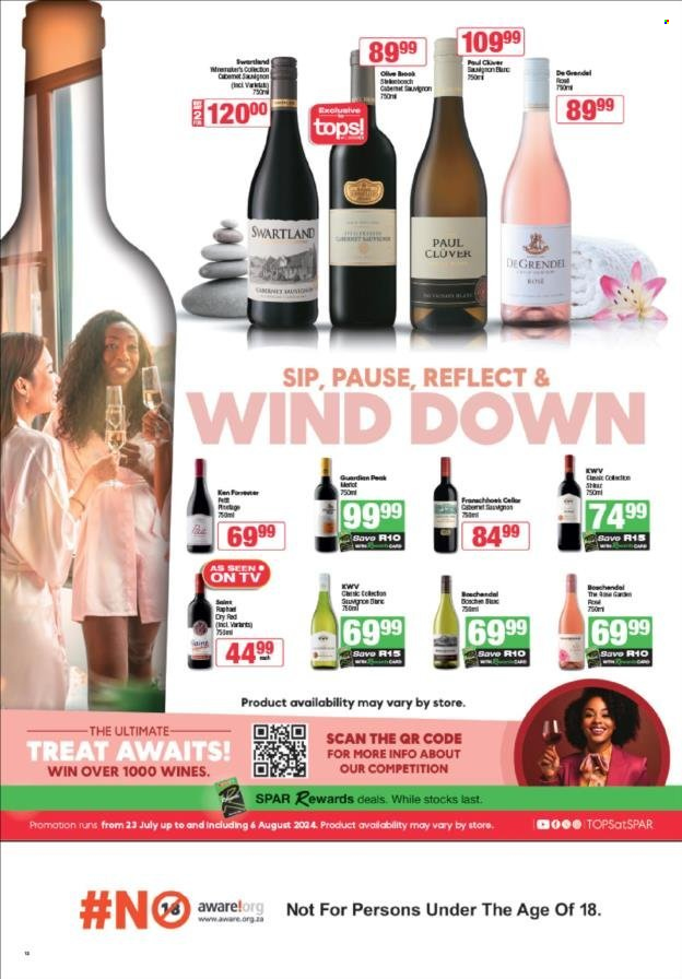 TOPS at SPAR specials - 23/07/2024 - 06/08/2024. Page 12