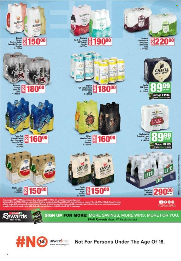 TOPS at SPAR specials - 23/07/2024 - 06/08/2024. Page 16