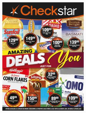 Checkstar catalogue  - 24/07/2024 - 04/08/2024.