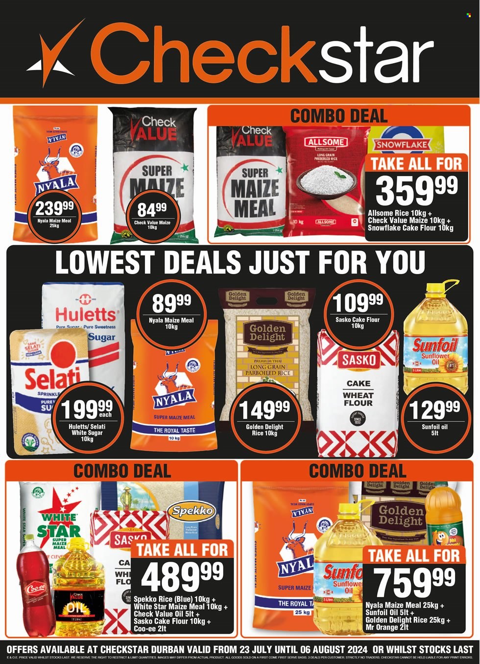 Checkstar specials - 23/07/2024 - 06/08/2024. Page 1