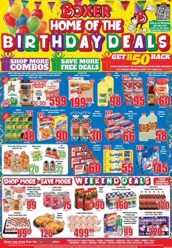 Boxer catalogue  - 25/07/2024 - 28/07/2024.