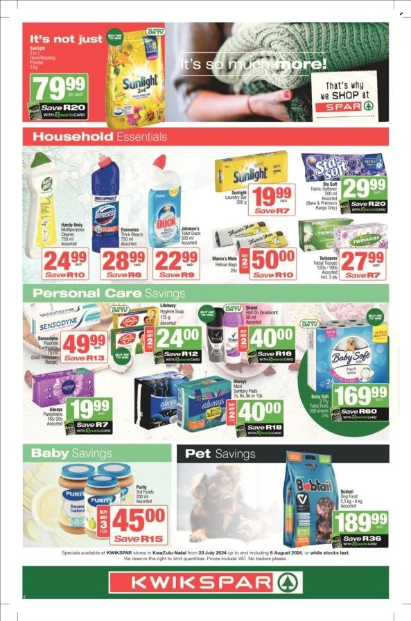 SPAR specials - 23/07/2024 - 06/08/2024. Page 8