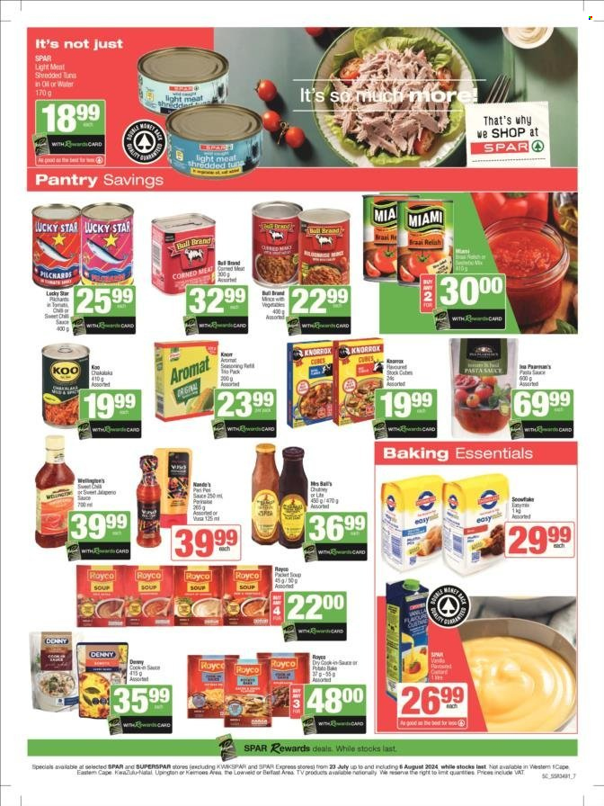 SPAR specials - 23/07/2024 - 06/08/2024. Page 7