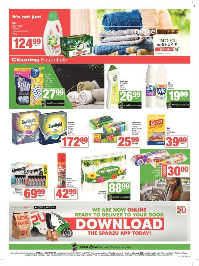 SPAR specials - 23/07/2024 - 06/08/2024. Page 9