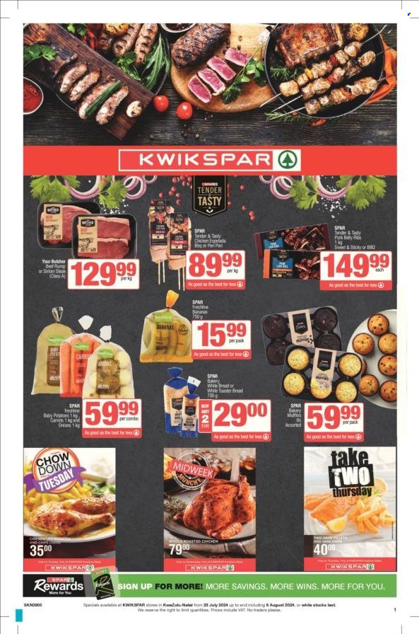 SPAR specials - 23/07/2024 - 06/08/2024. Page 1
