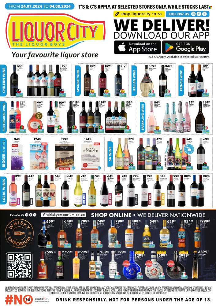 Liquor City specials - 24/07/2024 - 04/08/2024. Page 2