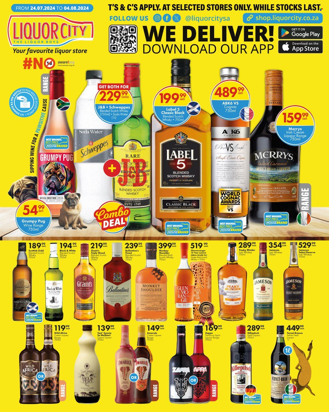 Liquor City specials - 24/07/2024 - 04/08/2024. Page 1