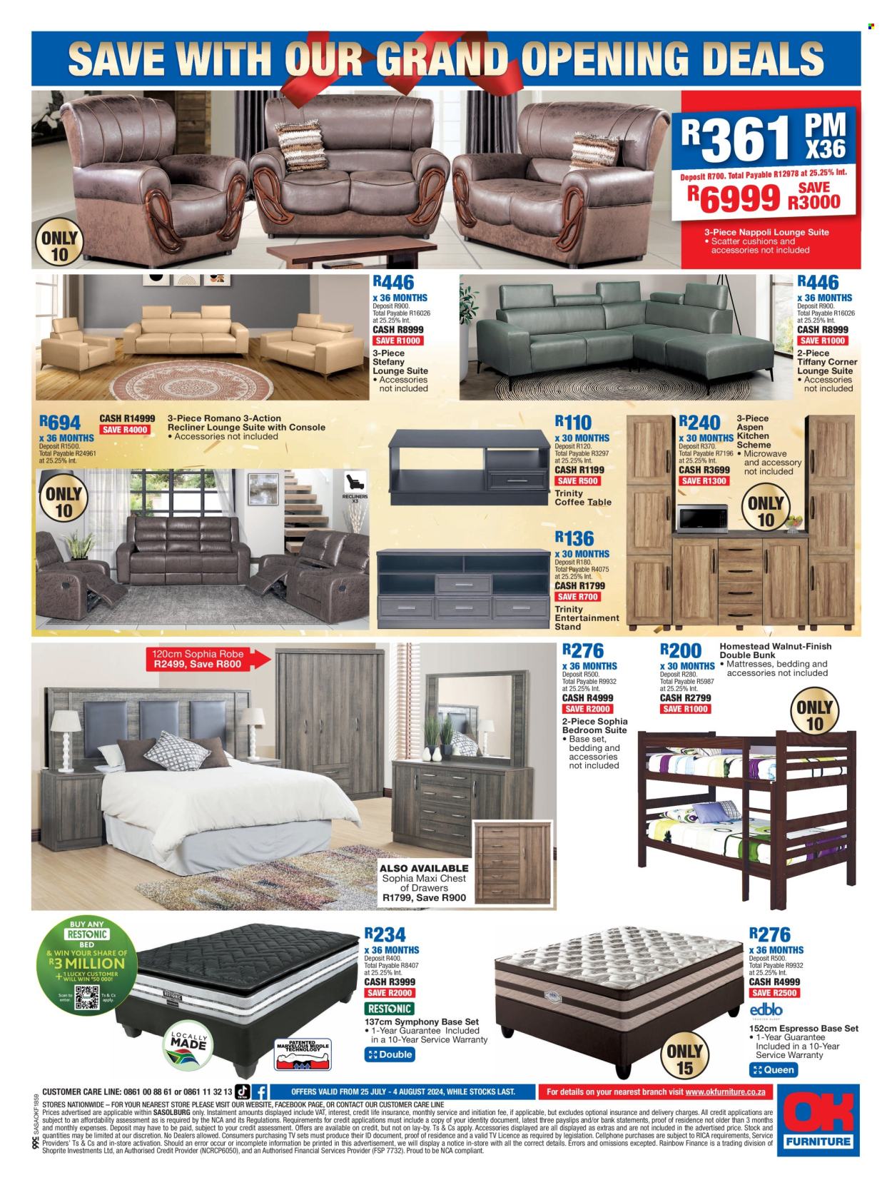 OK Furniture specials - 25/07/2024 - 04/08/2024. Page 4