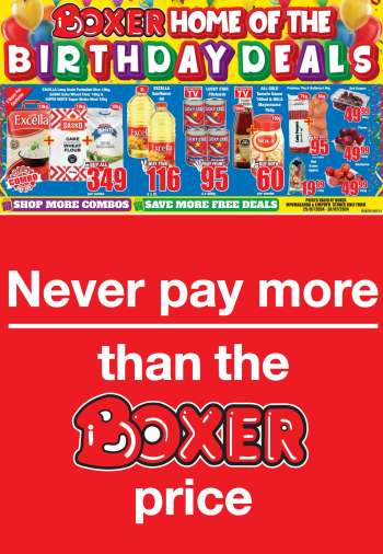Boxer catalogue  - 25/07/2024 - 28/07/2024.