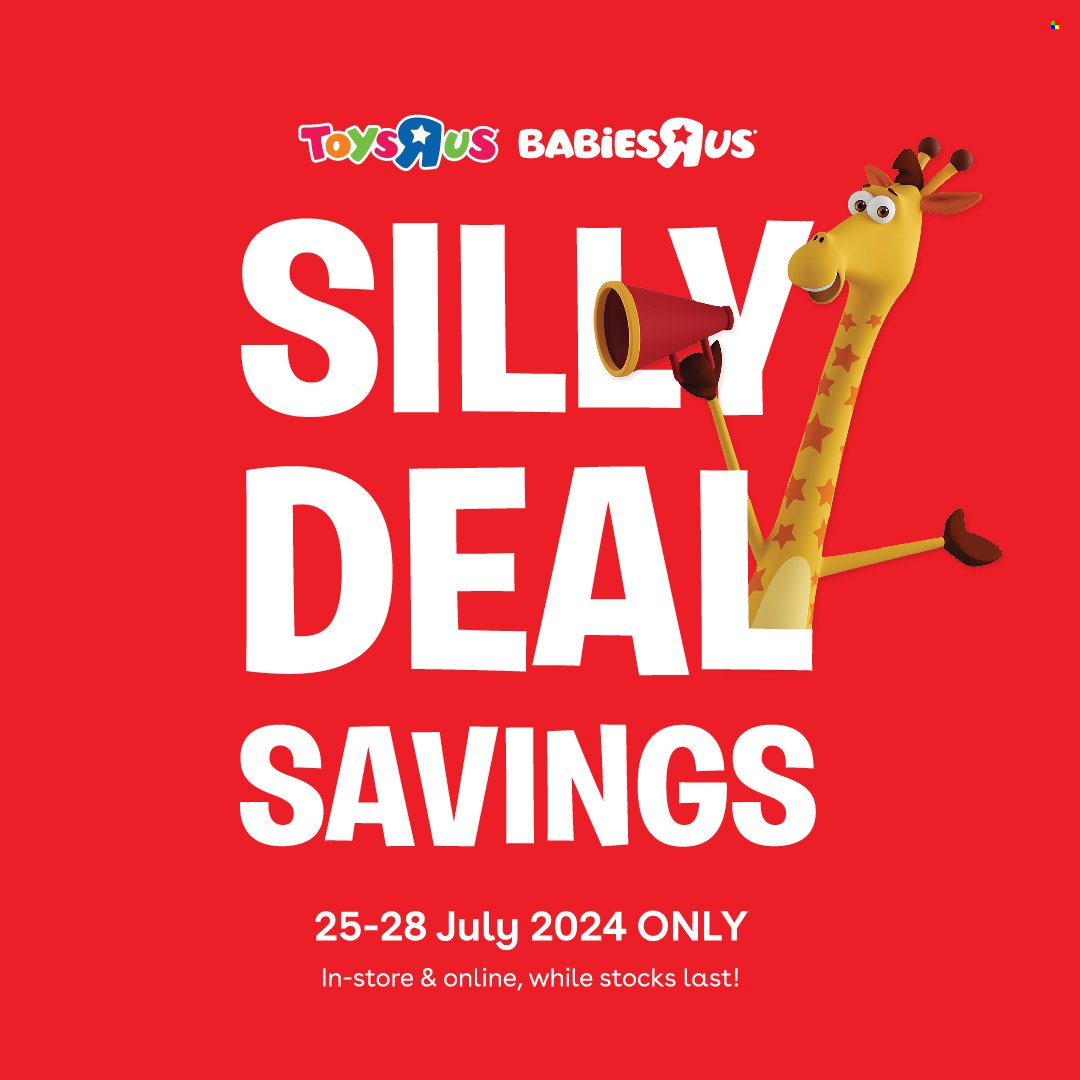 Toys R Us specials - 25/07/2024 - 28/07/2024. Page 1