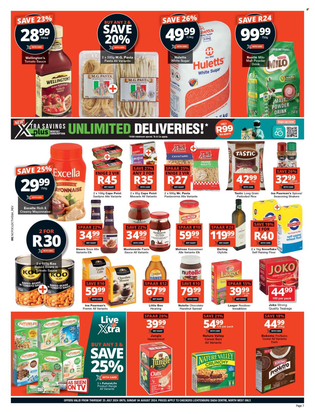 Checkers specials - 25/07/2024 - 04/08/2024. Page 7