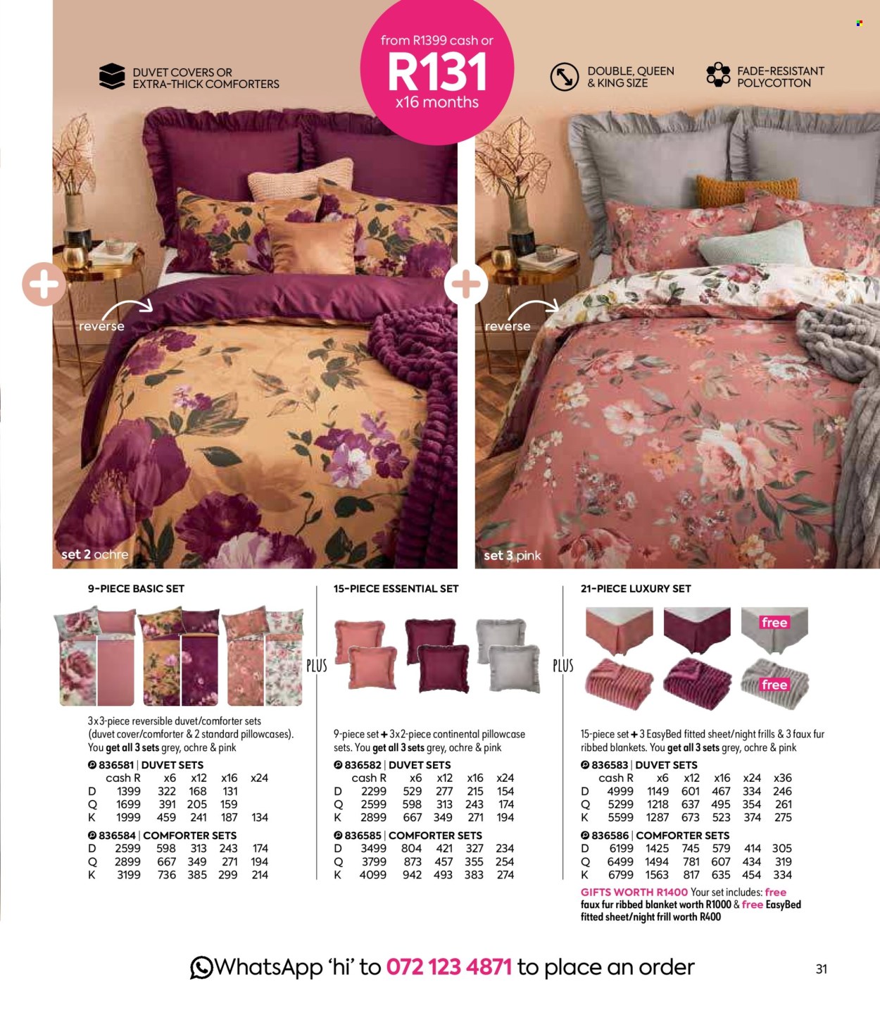 HomeChoice specials - 26/07/2024 - 26/09/2024. Page 31