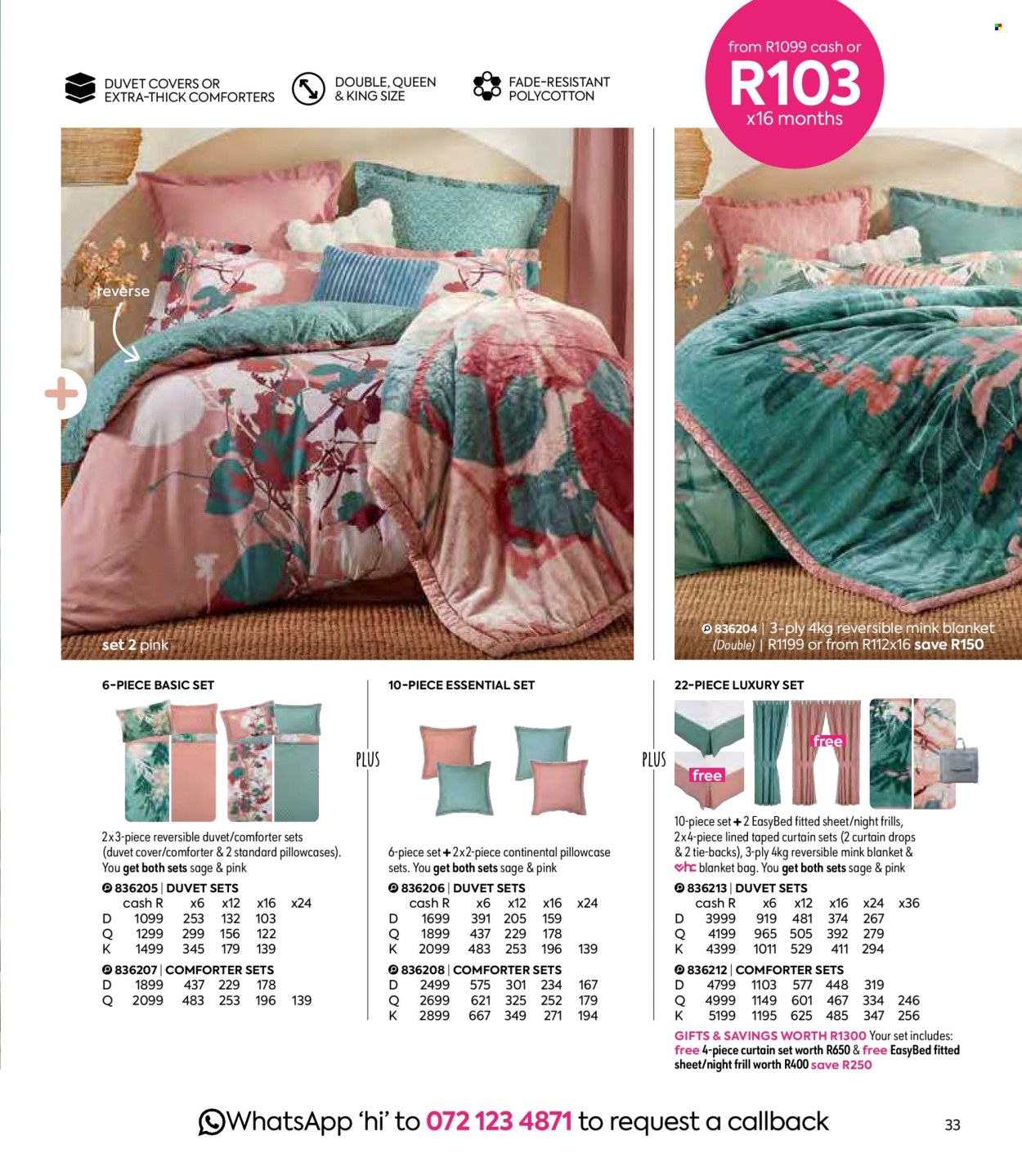 HomeChoice specials - 26/07/2024 - 26/09/2024. Page 33