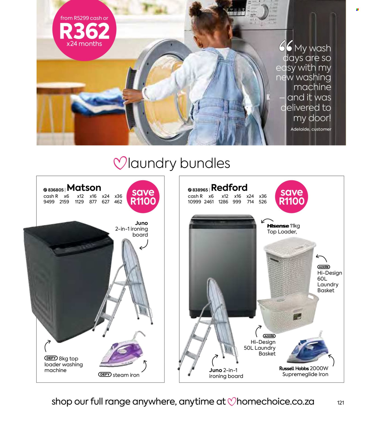 HomeChoice specials - 26/07/2024 - 26/09/2024. Page 121