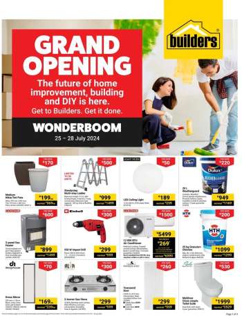 Builders catalogue  - 25/07/2024 - 28/07/2024.