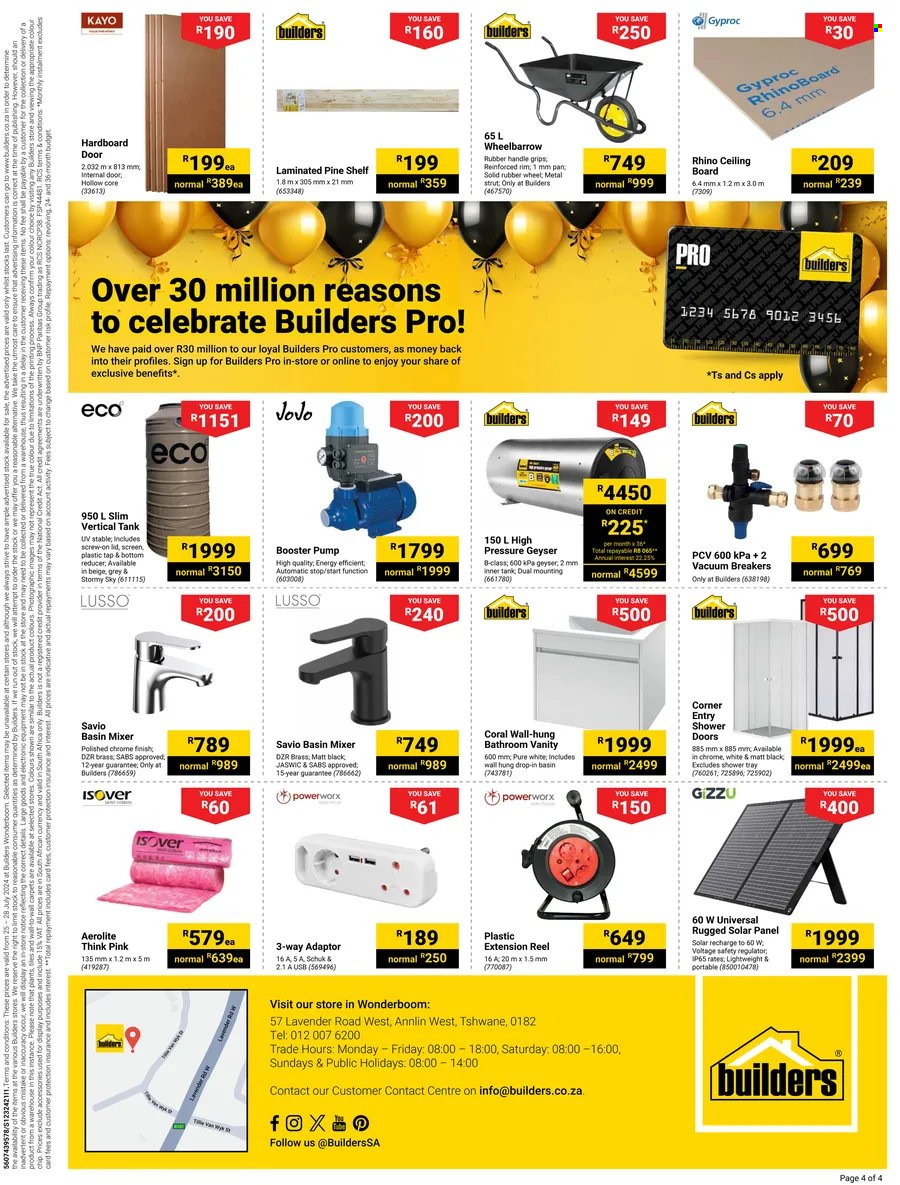 Builders specials - 25/07/2024 - 28/07/2024. Page 4