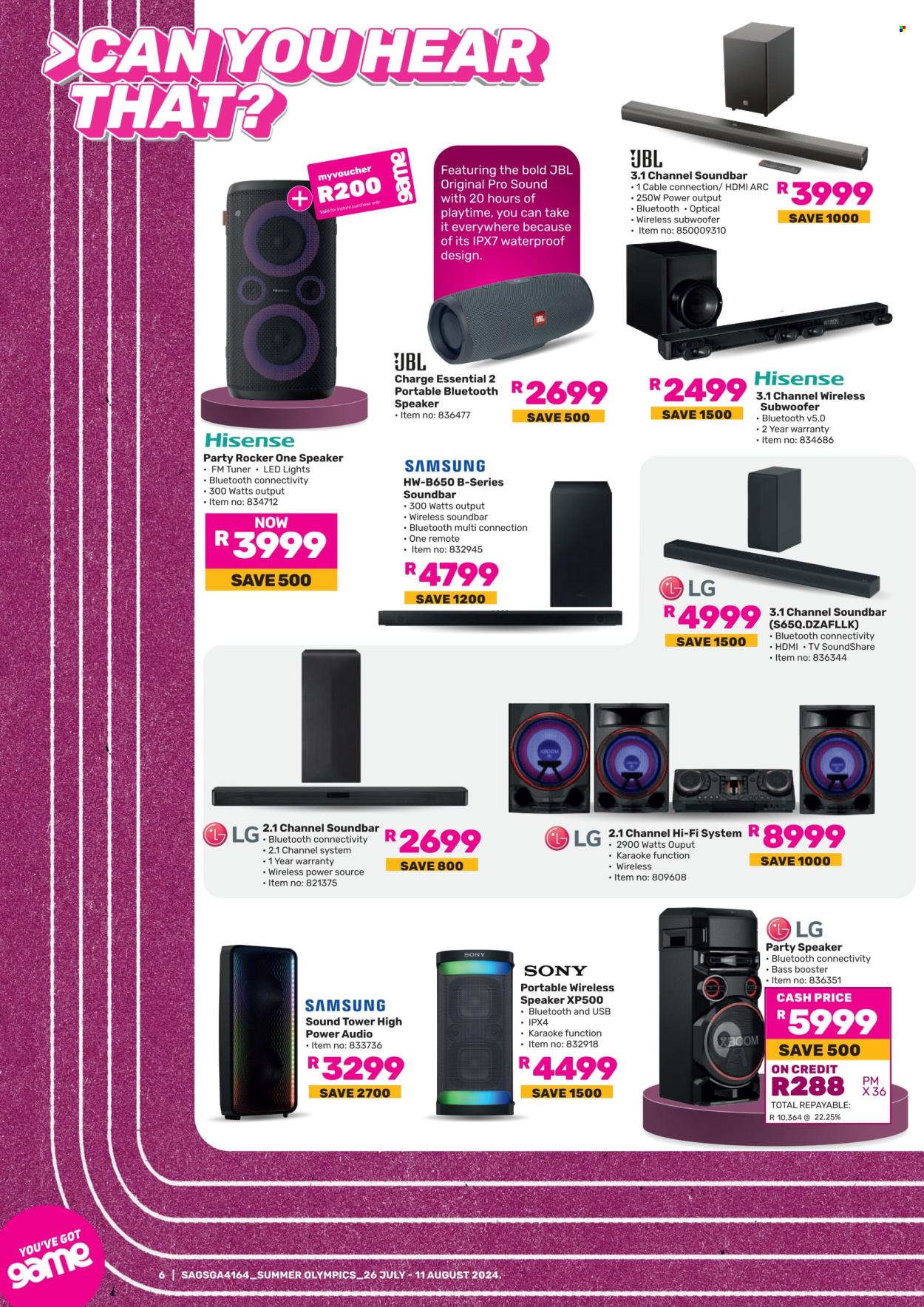 Game specials - 26/07/2024 - 11/08/2024. Page 6